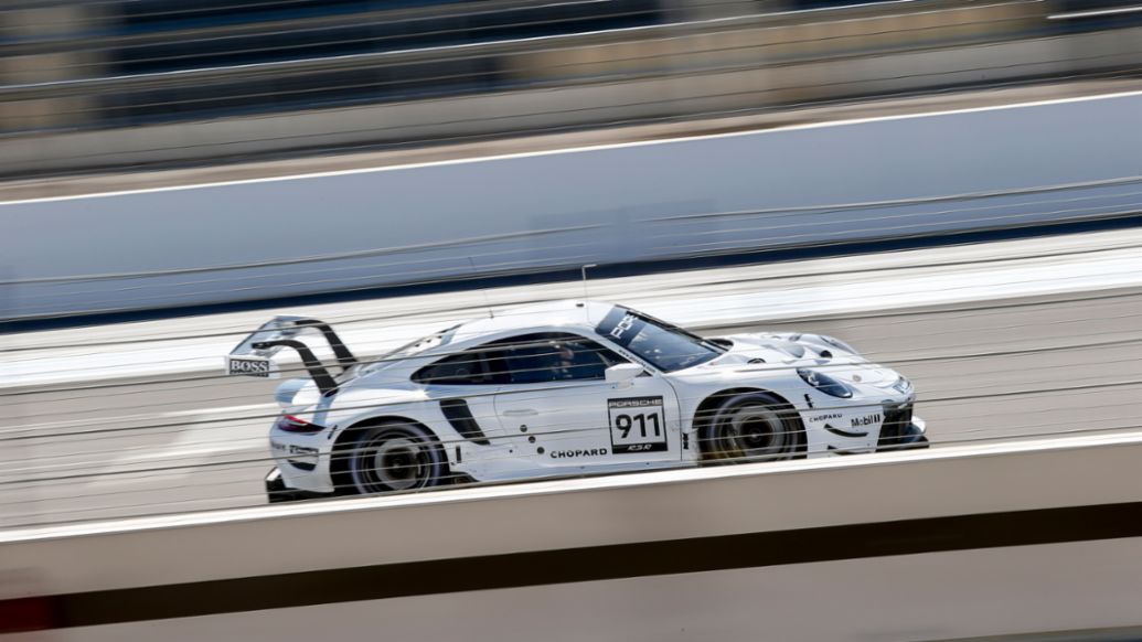 911 RSR (año modelo 2019), pruebas en pista, Le Castellet, 2019, Porsche AG