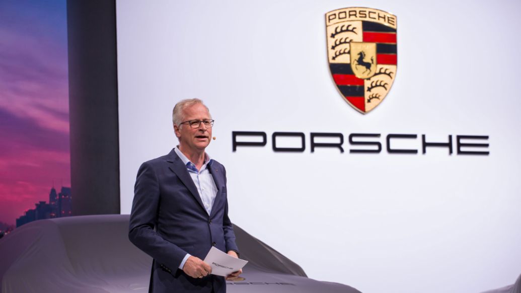 Jens Puttfarcken, Geschäftsführer Porsche China, Auto Shanghai, 2019, Porsche AG