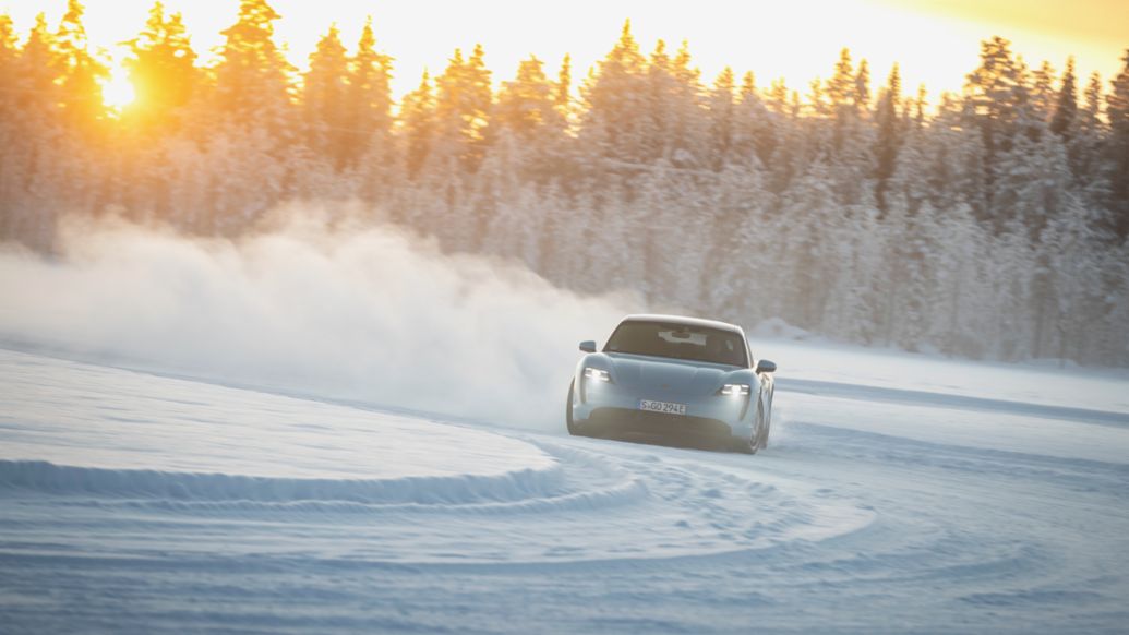Taycan 4S, Porsche Experience Levi, Finnland, 2019, Porsche AG