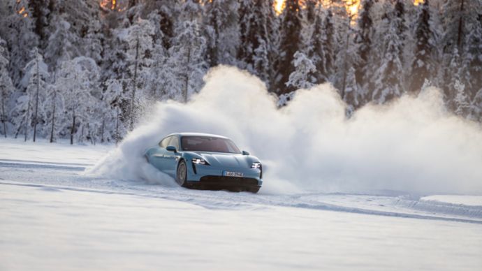 Taycan 4S, Porsche Experience Levi, Finland, 2019, Porsche AG