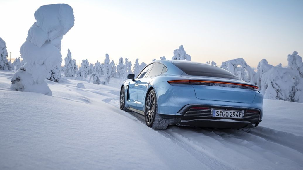 Taycan 4S, Porsche Experience, Леви, Финляндия, 2019, Porsche AG