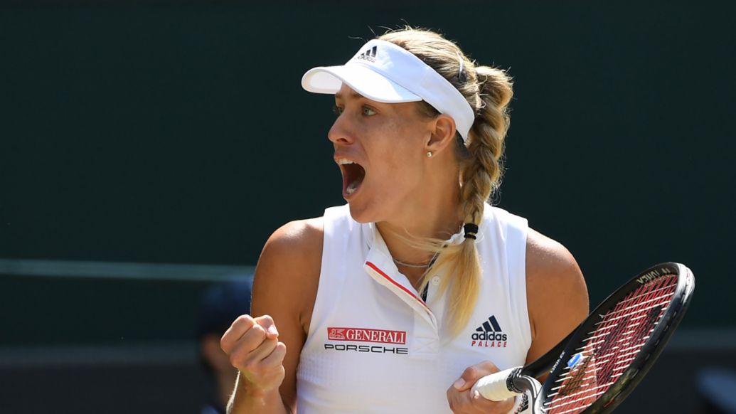 Angelique Kerber, Porsche-Markenbotschafterin, Wimbledon, 2018, Porsche AG