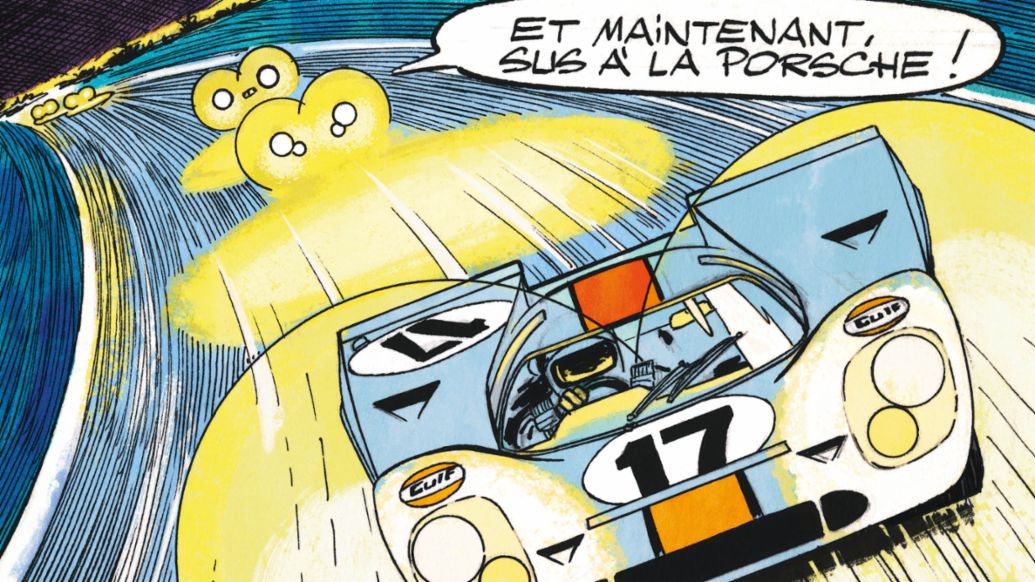 Michel Vaillant comic, 2020, Porsche AG