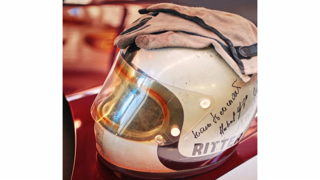 Helmet of Johann Ritter, 2020, Porsche AG