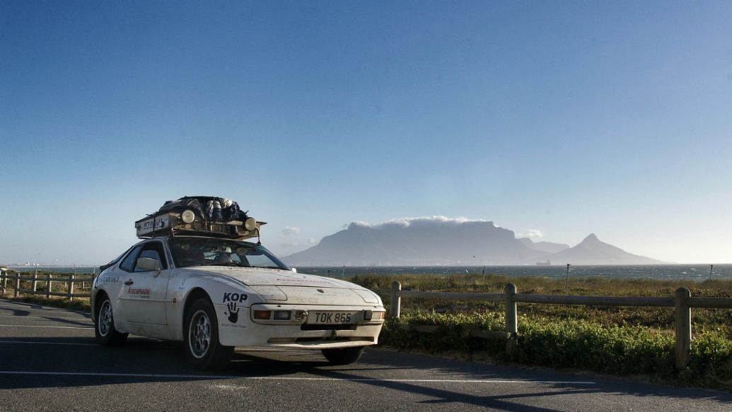 Porsche 944, montaña de la Mesa, Ciudad del Cabo, 2020, Porsche AG