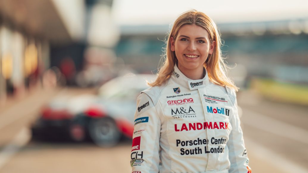 Esmee Hawkey, 911 GT3 Cup, Porsche Carrera Cup Gran Bretaña, 2020, Porsche AG