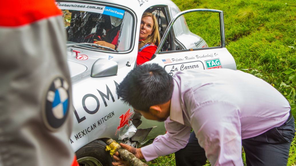 Renée Brinkerhoff, Porsche 356 A de 1956, Proyecto 356 World Rally Tour, 2020, Porsche AG