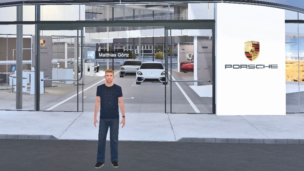 Virtuelles Porsche-Zentrum, 2020, Porsche AG
