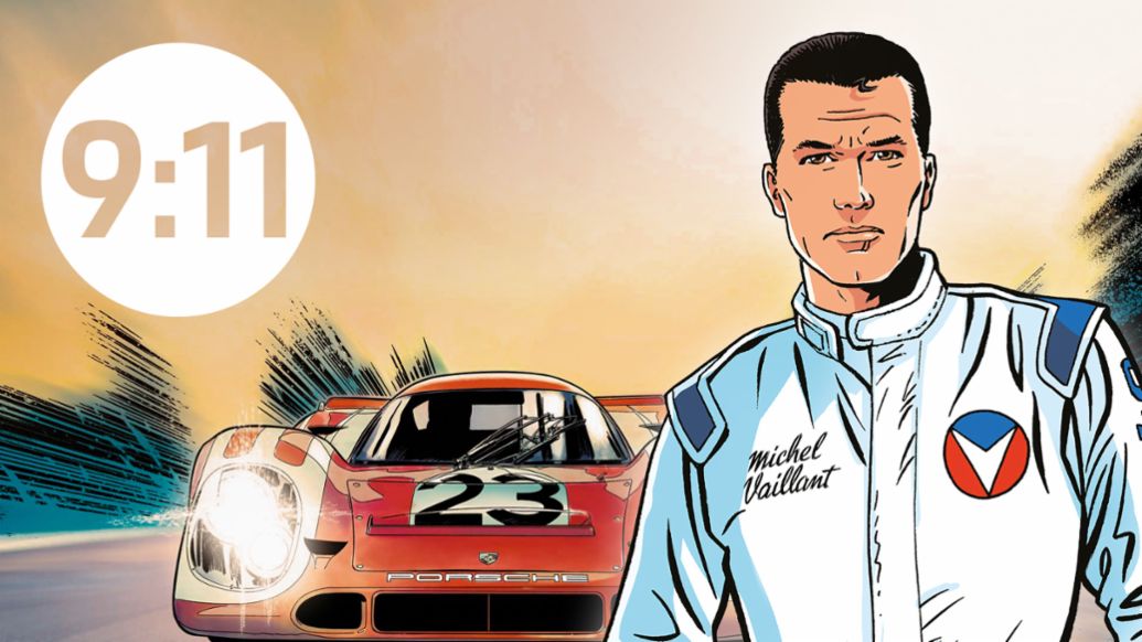 Michel Vaillant, Comic Hero, 9:11 Magazine, Episode 17, 2020, Porsche AG