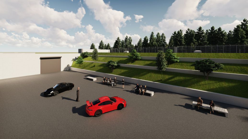 Entwicklungszentrum Weissach, 2020, Porsche AG