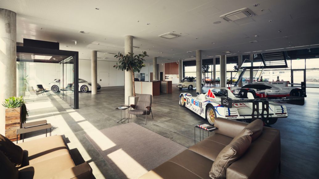 Kundenerlebniszentrum, PEC Hockenheimring, 2020, Porsche AG