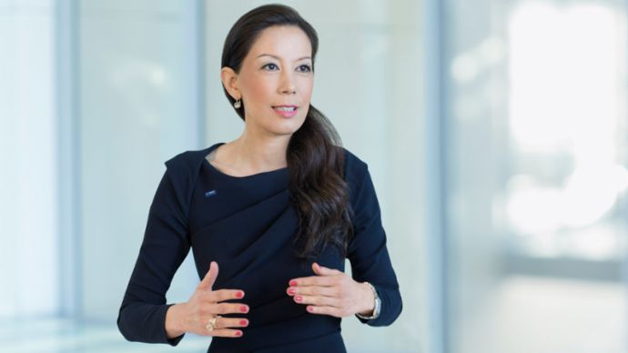 Saori Dubourg, Mitglied des Vorstands der BASF SE, 2020, BASF SE