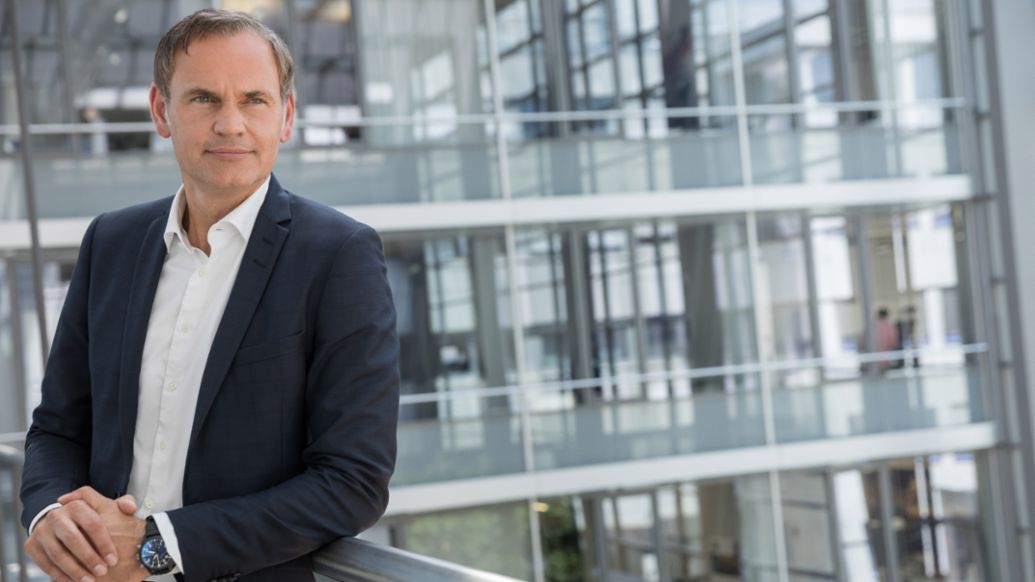Oliver Blume, Presidente del Consejo de Dirección de Dr. Ing. h.c. F. Porsche AG