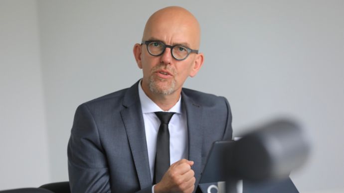Olaf Bollmann, Leiter der Corona-Taskforce, 2020, Porsche AG