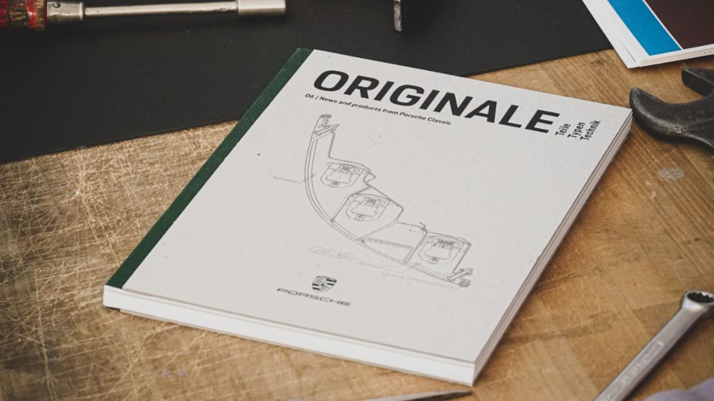 “ORIGINALE” catálogo de Porsche Classic, 2020, Porsche AG