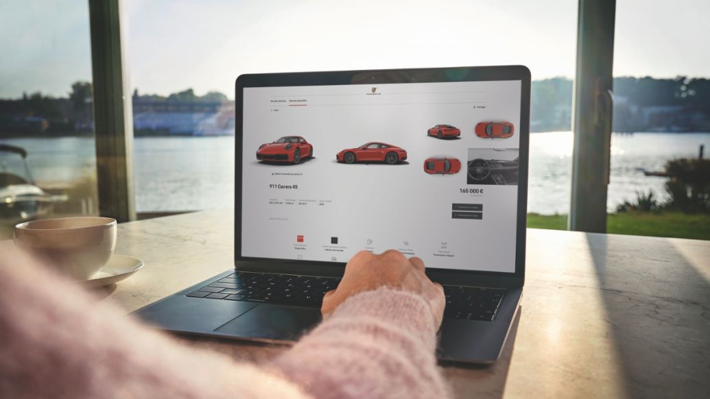 Online car sales in Europe, 2020, Porsche AG