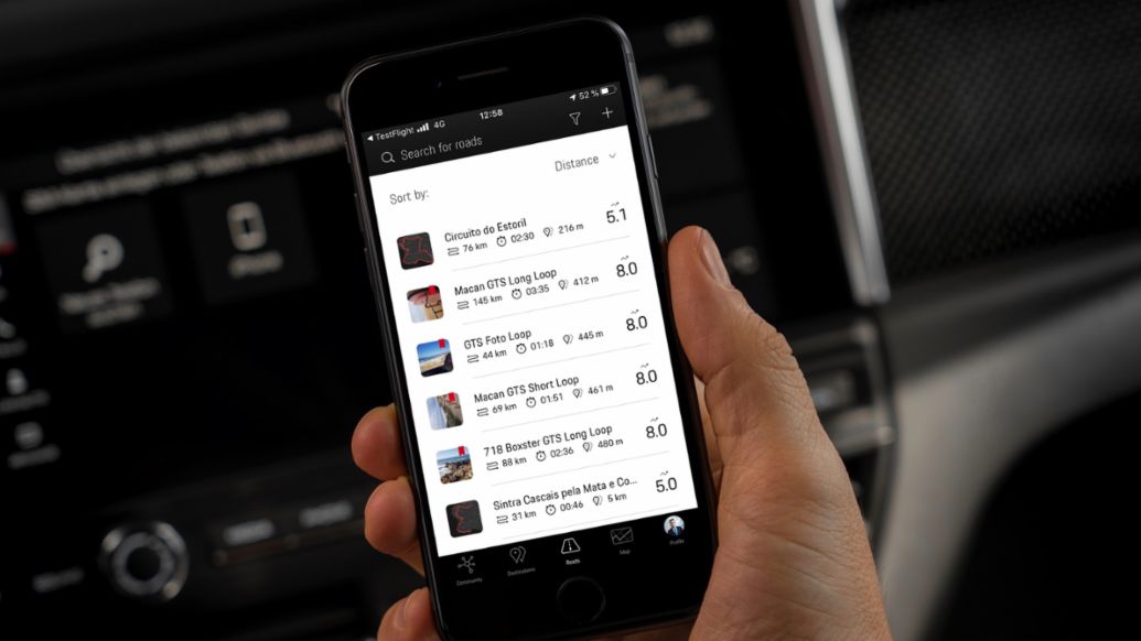 ROADS App, 2020, Porsche AG