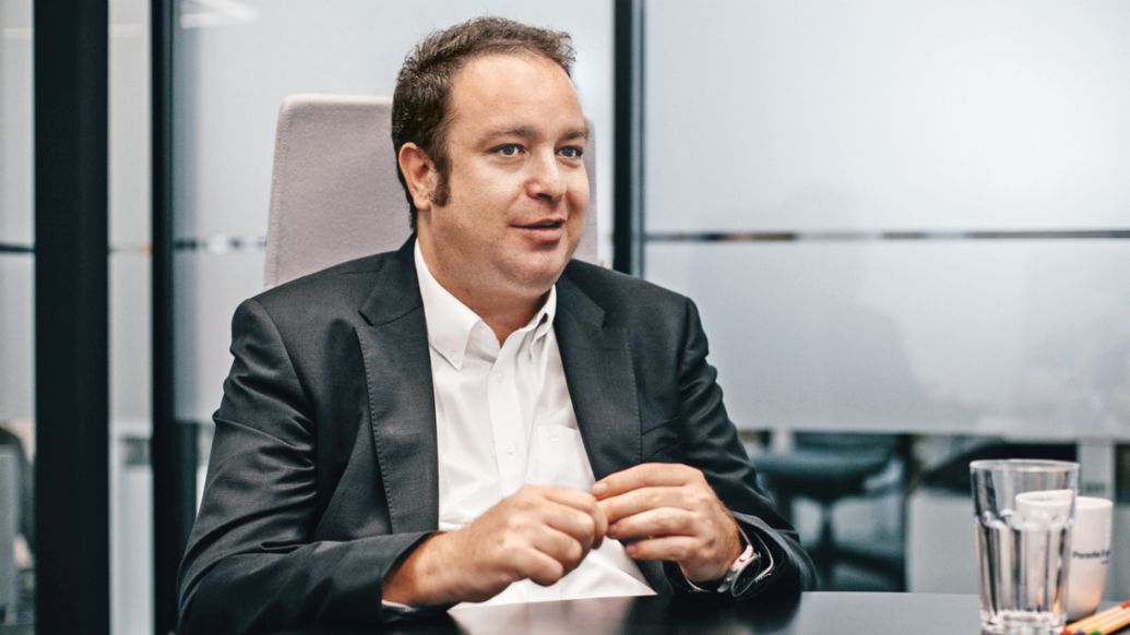 Marius Mihailovici, CEO von Porsche Engineering in Cluj-Napoca, 2019, Porsche Engineering GmbH