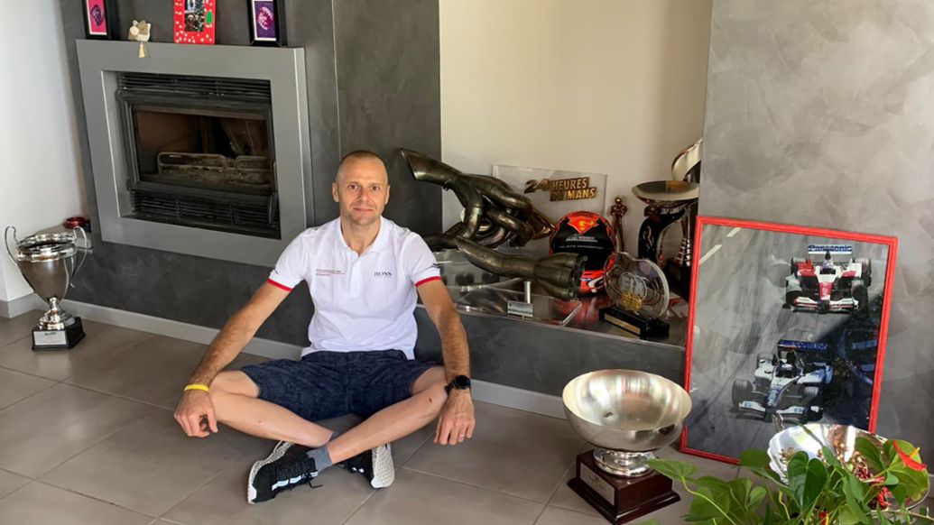 Gianmaria Bruni, Porsche works driver, 2020, Porsche AG