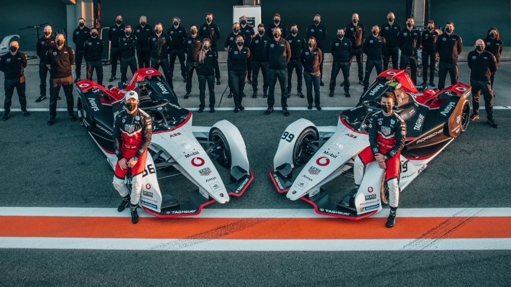 Porsche 99X Electric, Formula E Test Days, Valencia, Spain, 2020, Porsche AG