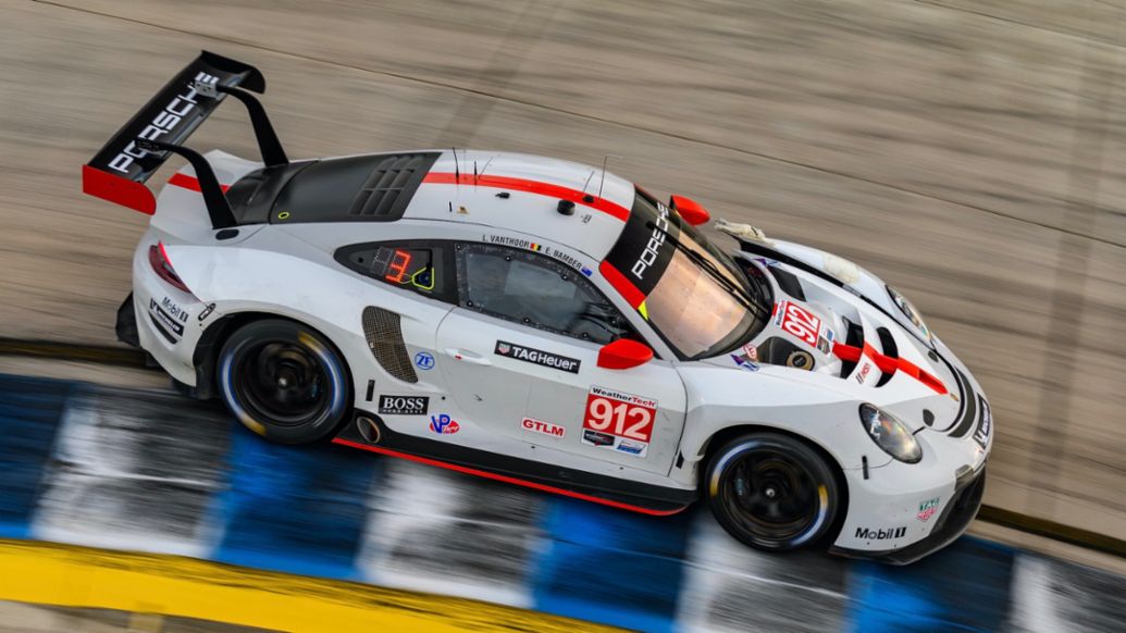 911 RSR, IMSA WeatherTech SportsCar Championship, Race, Round 3, Sebring, USA, 2020, Porsche AG