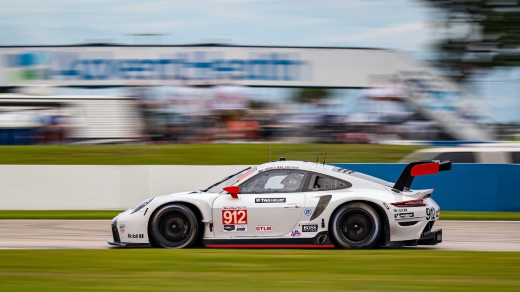 911 RSR, IMSA WeatherTech SportsCar Championship, Rennen, 3. Lauf, Sebring, USA, 2020, Porsche AG