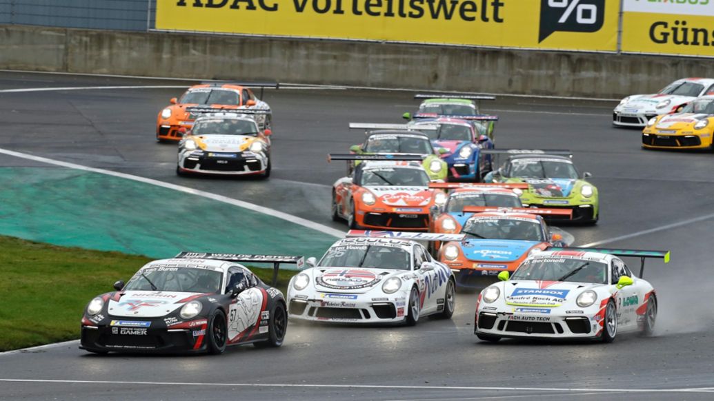 911 GT3 Cup, Porsche Carrera Cup Deutschland, Lauf 8, Lausitzring, 2020, Porsche AG