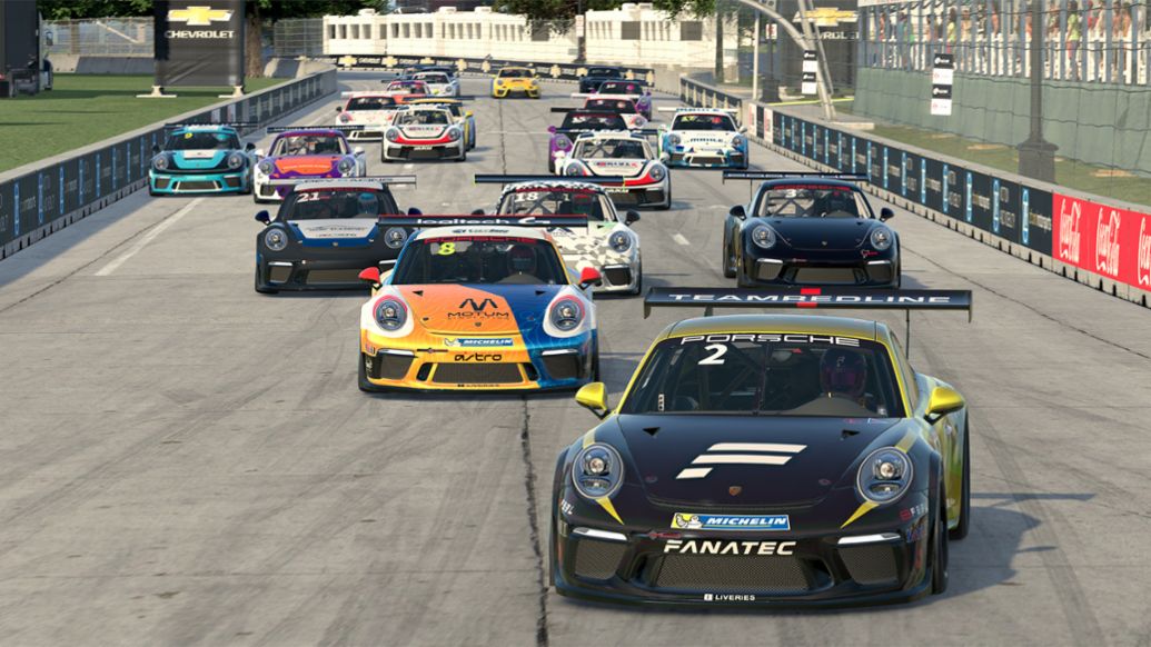 Porsche Esports Supercup 2020, calificación, 2020, Porsche AG