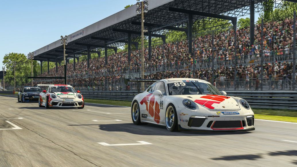 Porsche 911 GT3 Cup, Porsche Mobil 1 Supercup Virtual Edition, Monza, 2020, Porsche AG