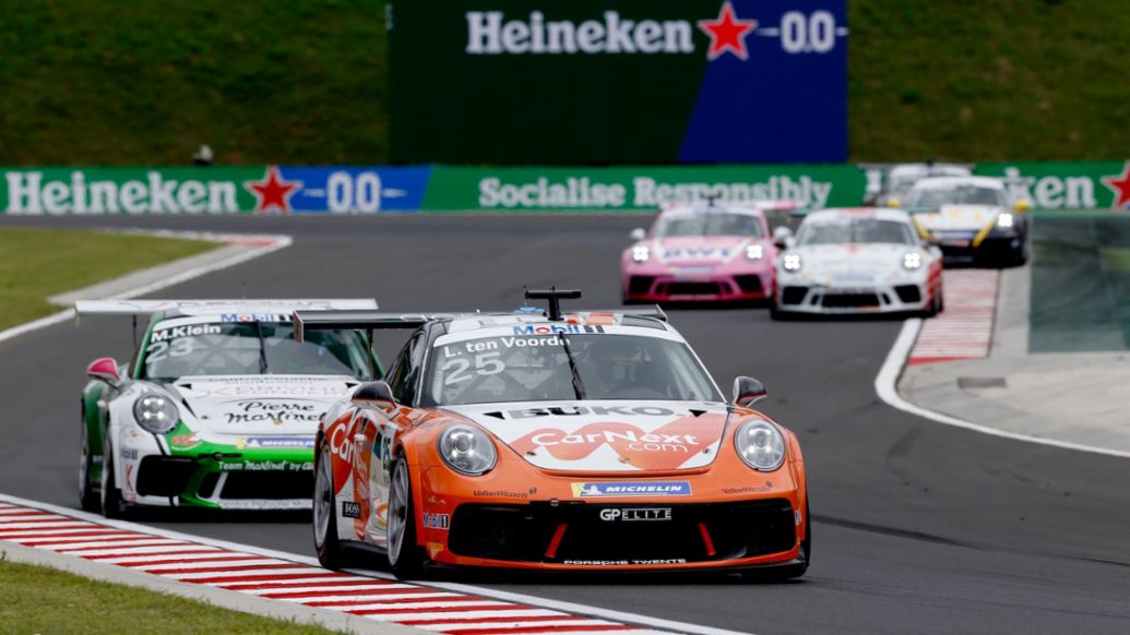Porsche 911 GT3 Cup, Porsche Mobil 1 Supercup, Race, Budapest, 2020, Porsche AG
