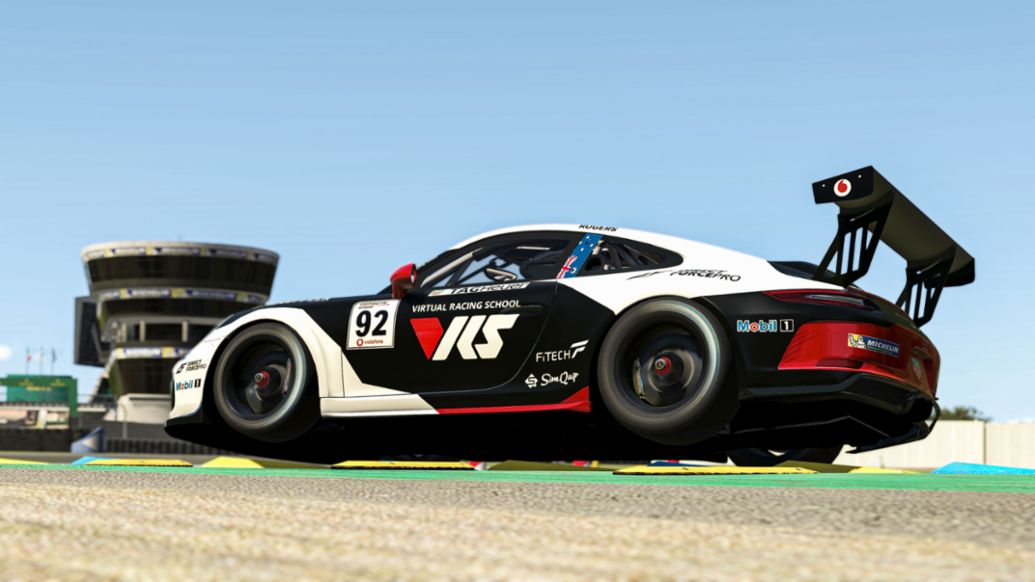 911 GT3 Cup, Porsche TAG Heuer Esports Supercup, circuito de la Sarthe, Le Mans, 2020, Porsche AG