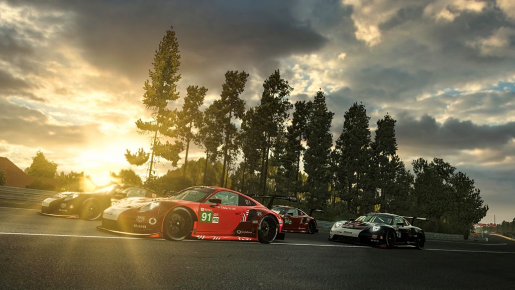 911 RSR, 24 Horas de Le Mans virtuales, 2020, Porsche AG