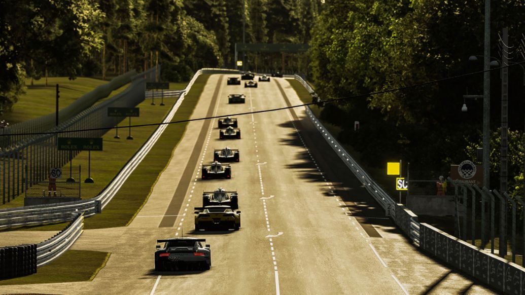 911 RSR, equipo Porsche Esports, carrera GTE, 24 Horas de Le Mans virtuales, 2020, Porsche AG