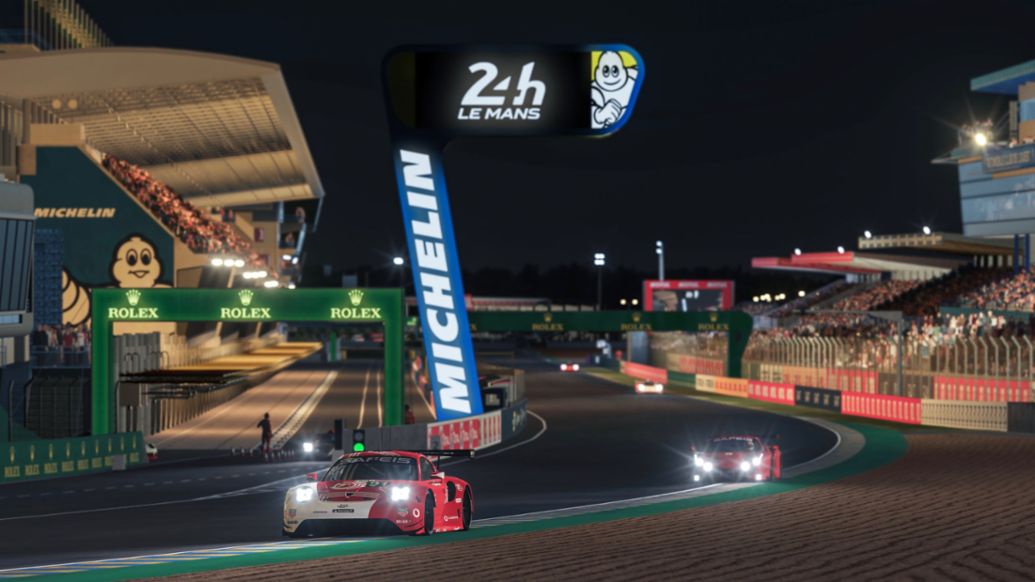 911 RSR, Porsche Esports Team (#91), Race GTE, virtual 24 Hours of Le Mans, 2020, Porsche AG