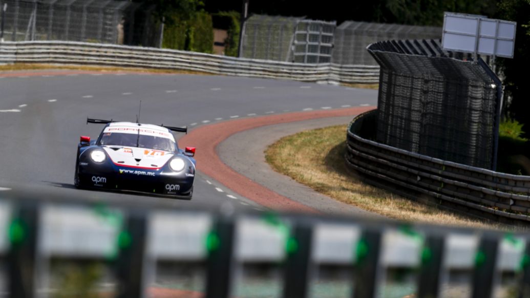 911 RSR, Porsche-Kurven, Le Mans, 2020, Porsche AG