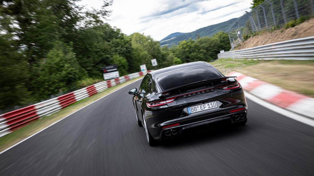 Neuer Panamera, Nürburgring-Norschleife, 2020, Porsche AG