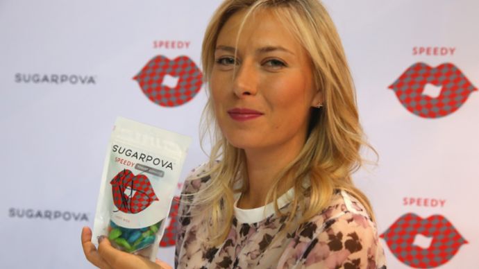 Maria Sharapova, Launch des „Speedy“ von Sugarpova, 2014, Porsche AG