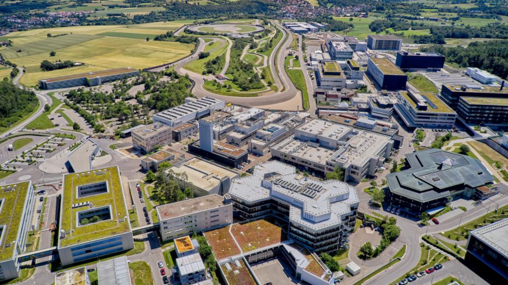 Entwicklungszentrum Weissach, 2021, Porsche AG