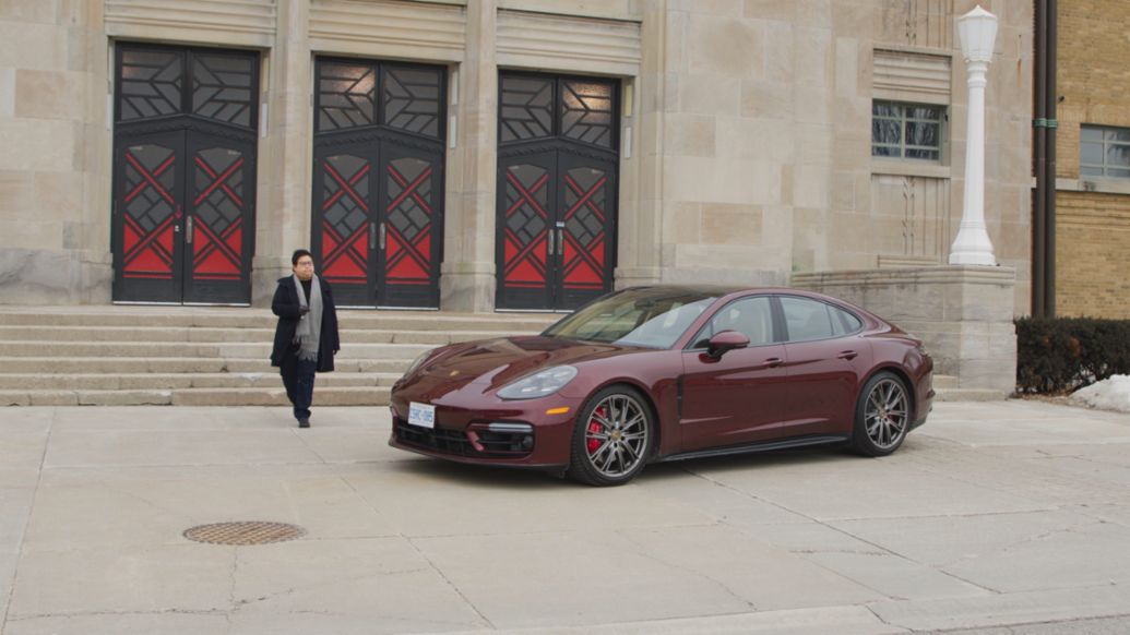 Regina Chan, Founder of AutoNerve Media Inc, Panamera GTS, 2021, Porsche AG