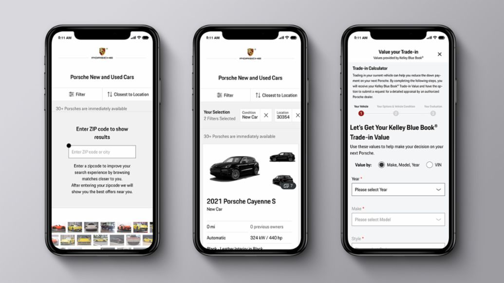 Porsche Finder, 2021, Porsche AG