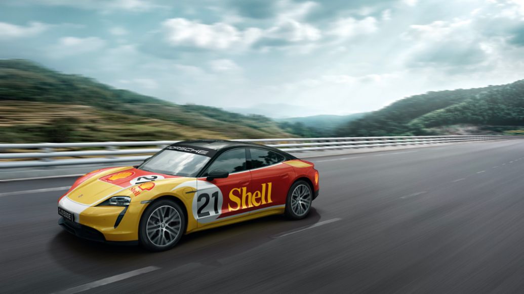 Taycan, Porsche x Shell, 2021, Porsche AG