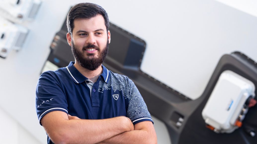 Mate Rimac, fundador y Director de Rimac Automobili, 2021, Porsche AG