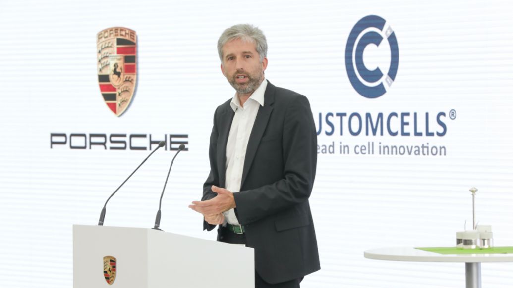 Boris Palmer, Oberbürgermeister der Stadt Tübingen, 2021, Porsche AG