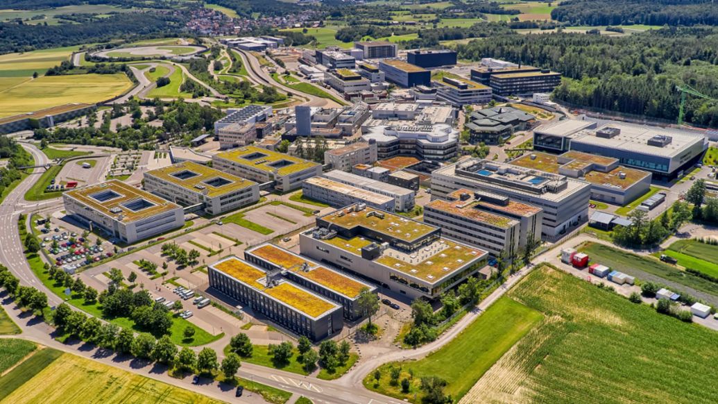 Entwicklungszentrum Weissach, 2021, Porsche AG