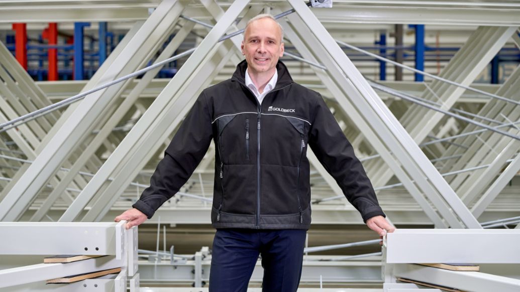 Dr. Wulf Härtel, Managing Director Goldbeck Manufacturing, 2021, Porsche Consulting/Marco Prosch