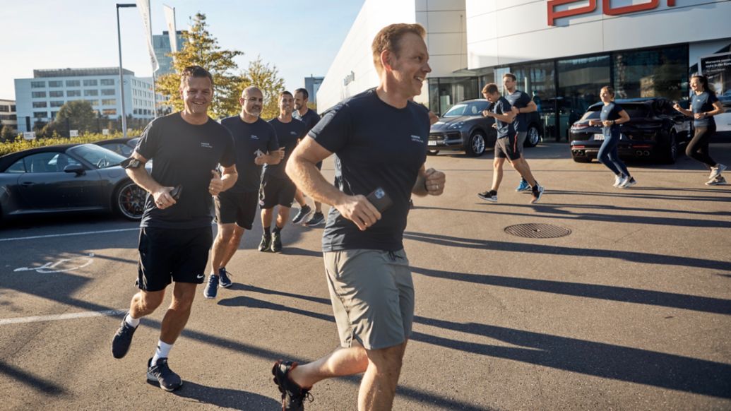 Virtual Run Schweiz, 2021, Porsche AG