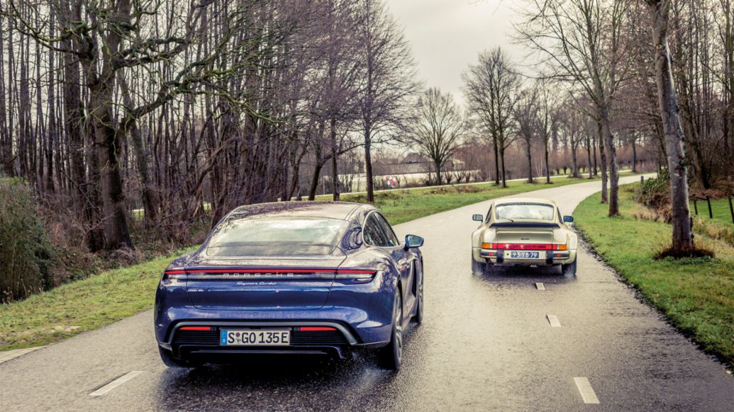 930 Turbo, Taycan Turbo, 2020, Porsche AG