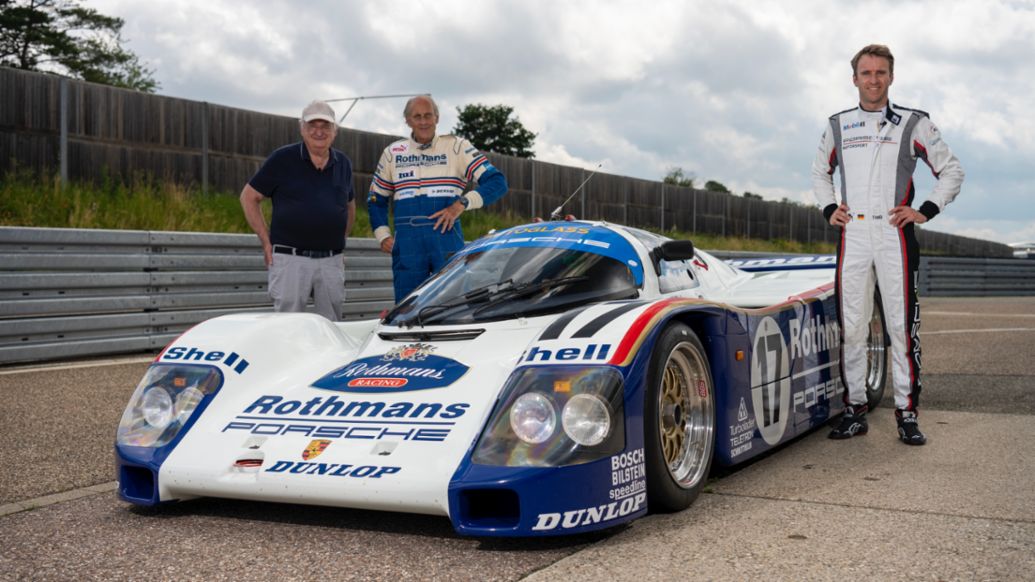 Norbert Singer, Hans-Joachim Stuck, Timo Bernhard, 962 C, 2021, Porsche AG