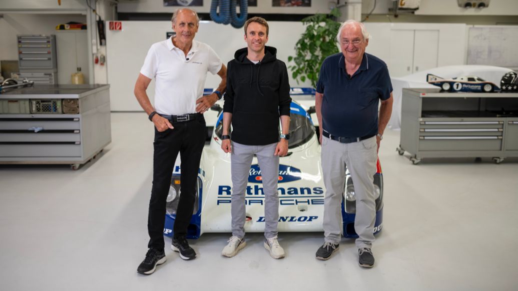 Hans-Joachim Stuck, Timo Bernhard, Norbert Singer, 962 C, 2021, Porsche AG