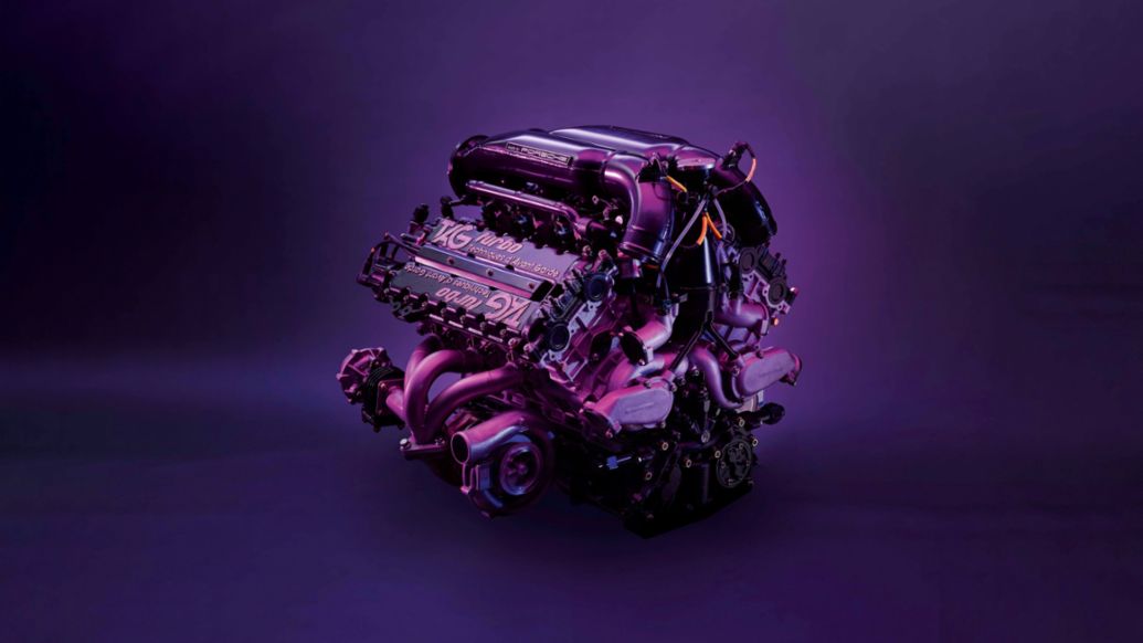 Motor TAG Turbo con denominación interna 2623, 2021, Porsche AG